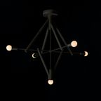 Lodge-Chandelier-Five_Oxidized_Black_On