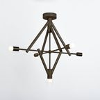 Lodge-Chandelier-Five_Oxidized_White_On