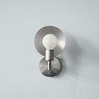 Orbit Sconce Hardwired_Front_Nickel