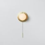 Signal-Sconce_Hewn-Brass_Front_On