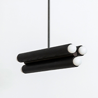 Beam Pendant Large Oxidized Oak