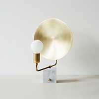 Helios Hewn Brass