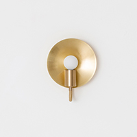 Orbit ADA Sconce Hewn Brass